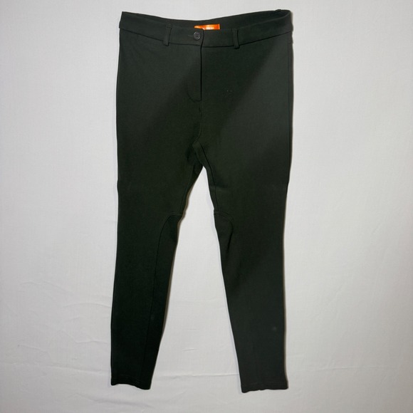 Joe Fresh Pants - Joe Fresh Size 8 Dark Olive Green Ponte Equestrian Leggings Skinny Pants